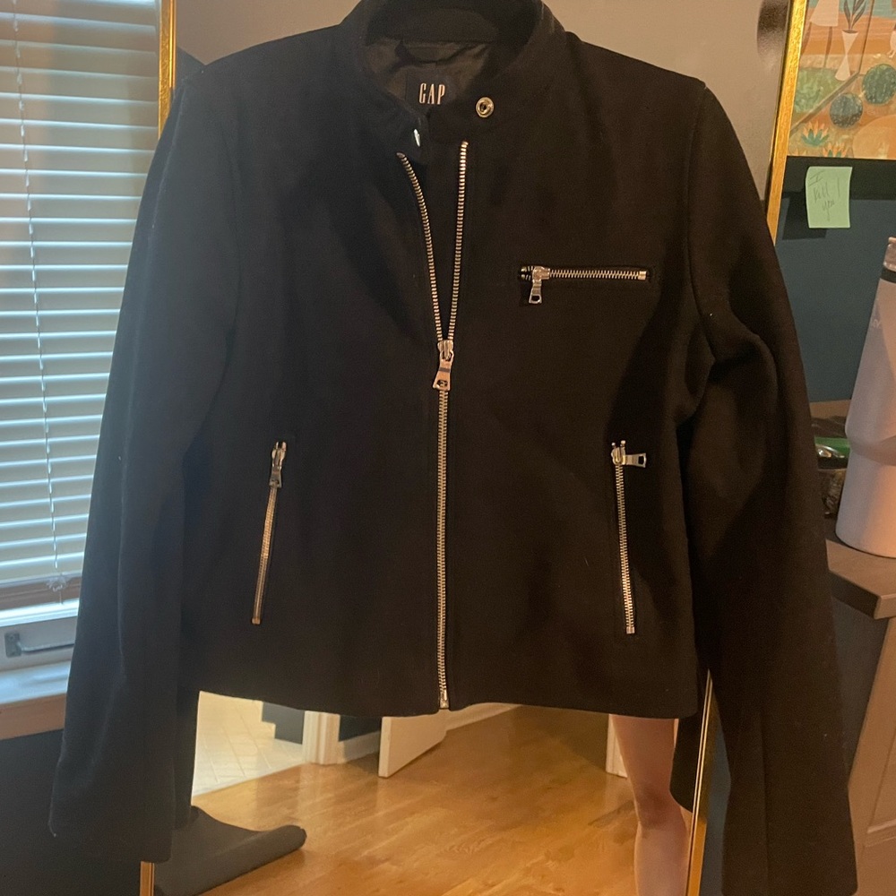 *NWOT* GAP wool moto jacket